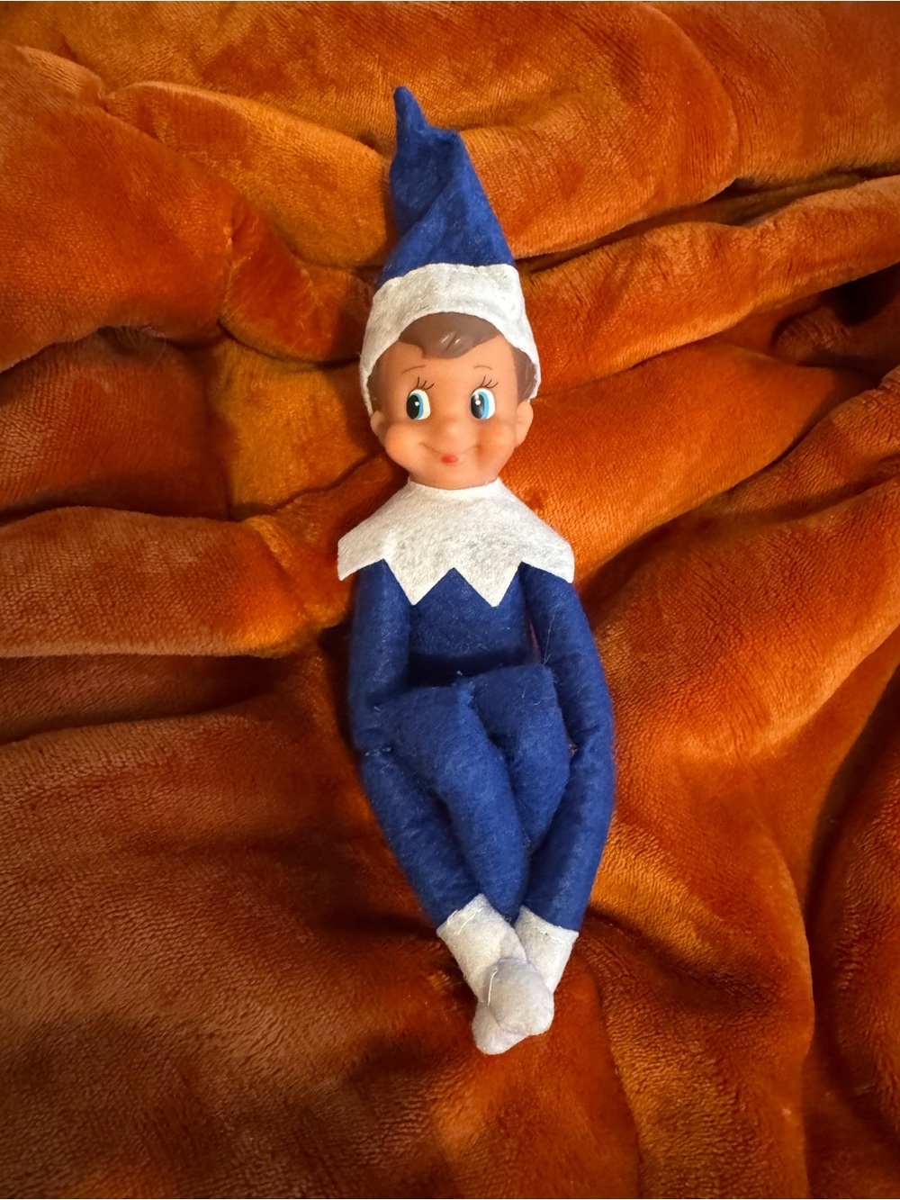 Blue Elf on the Shelf Kids Doll New